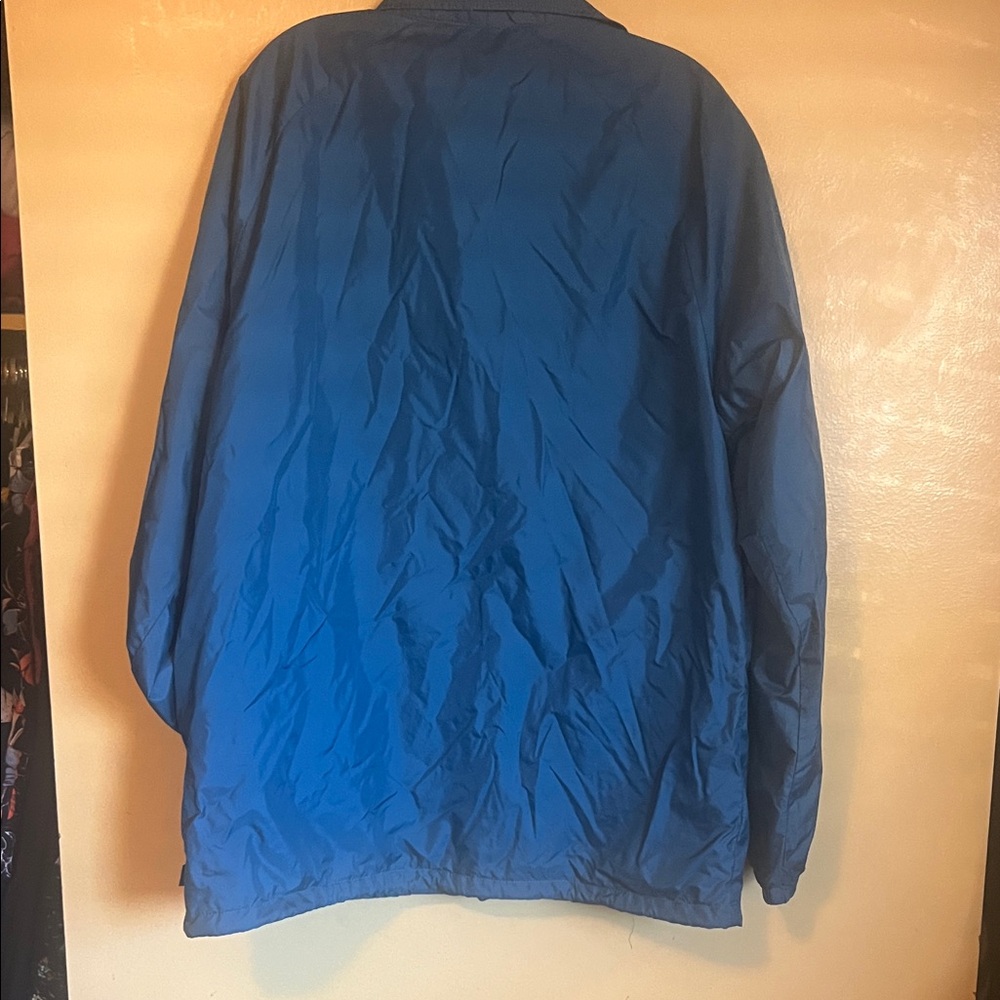 Vans Men's Dark Blue Snap-Front Windbreaker - Picture 6 of 6